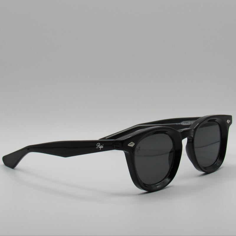 Cigar Papí 'Maduro' - Black Acetate Shades